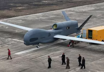 De DVK "stal" de Amerikaanse RQ-4 ...