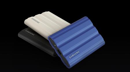 Samsung T7 Shield 4TB SSD met IP65 bescherming op een $160 korting