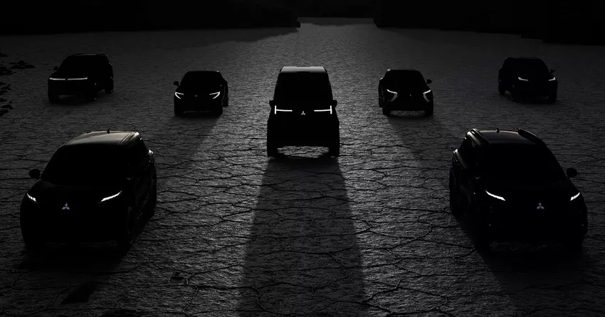 Mitsubishi voertuigen als onderdeel van het Momentum 2030-plan