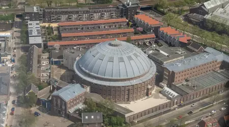 Amazon heeft van de voormalige Nederlandse gevangenis de Koepel een kantorencomplex gemaakt