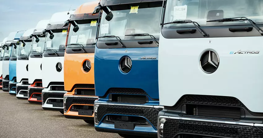 Mercedes-Benz is begonnen met de levering van de elektrische eActros 600 aan klanten in Duitsland.