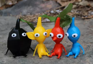 Plantenvazen in de vorm van Pikmin-personages ...