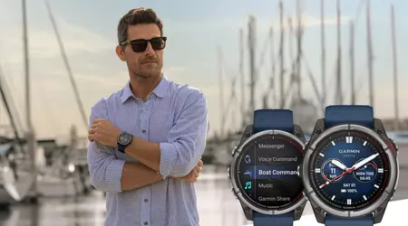Garmin quatix 8: een slimme horloge die uw jacht met uw stem bedient