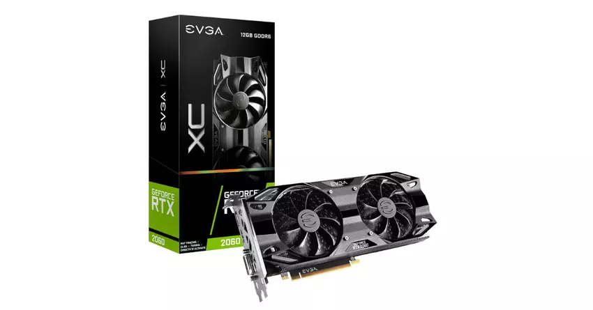 EVGA GeForce RTX 2060 12GB XC Gaming grafische kaart