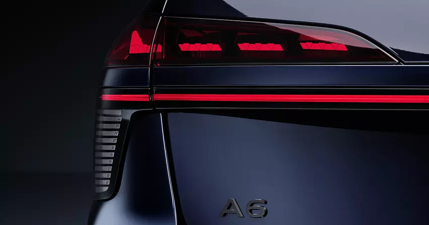 Audi A6 Sedan (2025): eerste teaser gepubliceerd