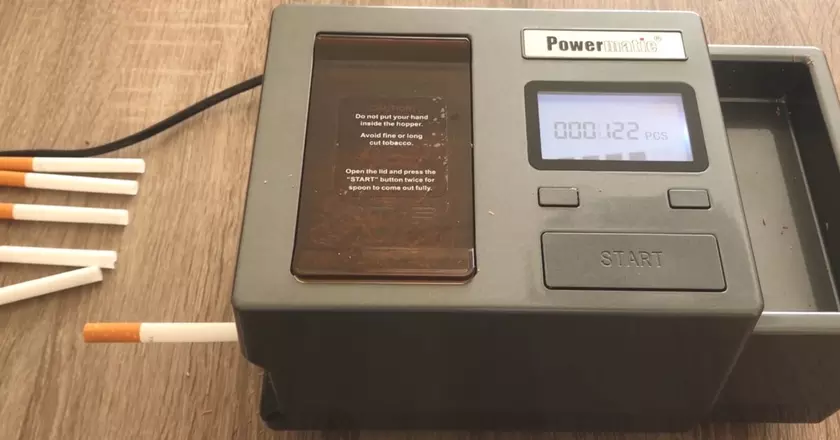 Powermatic III+ Snelste elektrische sigarettenroller