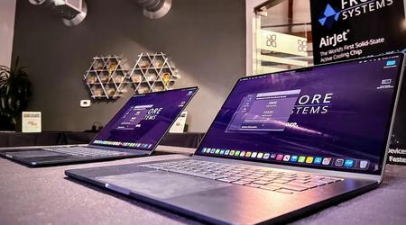 Frore heeft zijn MacBook Air uitgerust met ultrasone AirJet Mini-koelers die tot 4,25 watt aan thermische energie kunnen afvoeren.