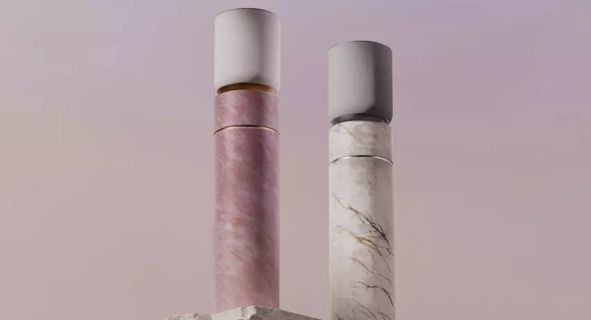 Muziek in steen: Bang & Olufsen verraste met unieke Beosound Balance Natura-luidsprekers