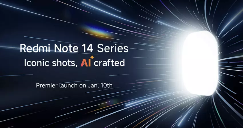 Xiaomi heeft de wereldwijde lancering aangekondigd van vijf nieuwe modellen van de Redmi Note 14-serie op 10 januari