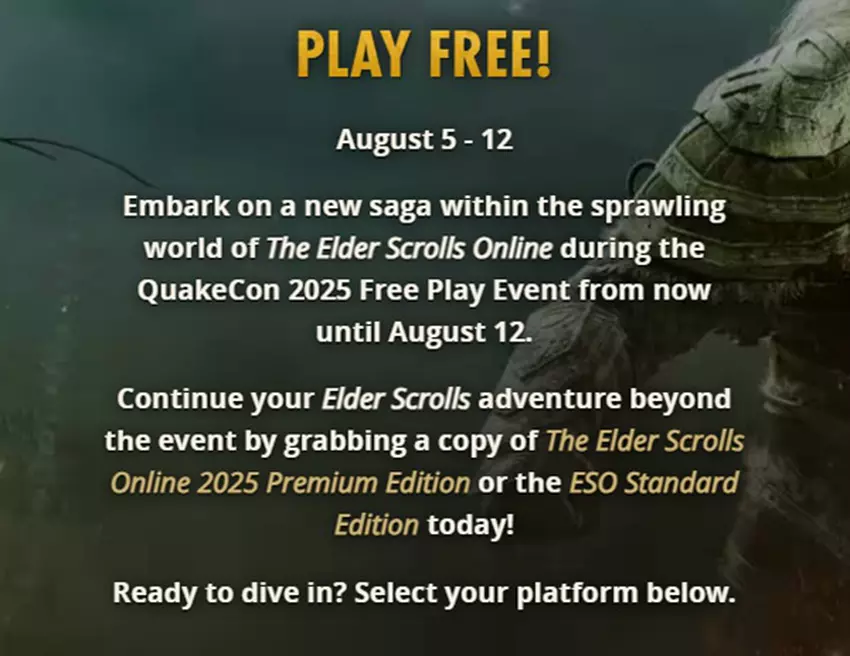 The Elder Scrolls Online poster