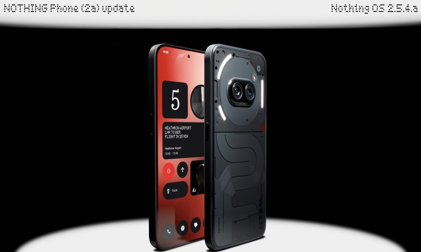 Nothing heeft een nieuwe versie van zijn Phone (2a)-software uitgebracht
