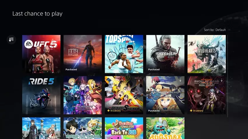 Melding wanneer games uit PS Plus Extra en Premium worden verwijderd