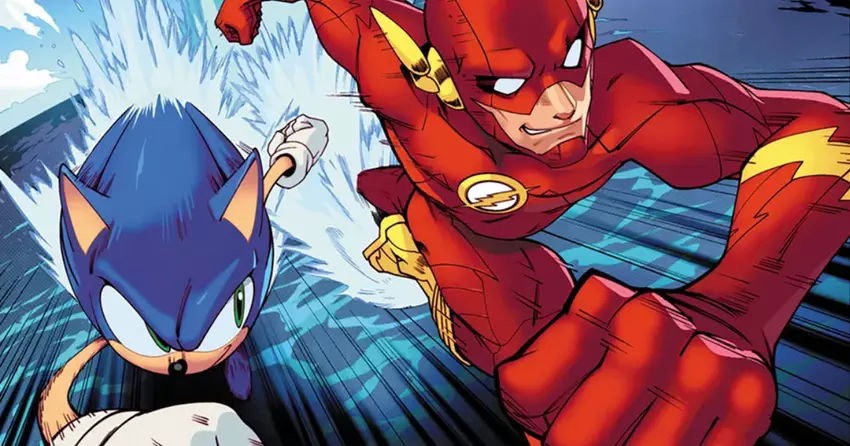 Wie bedenkt deze crossovers? Sonic en Justice League werken samen in nieuw stripboek