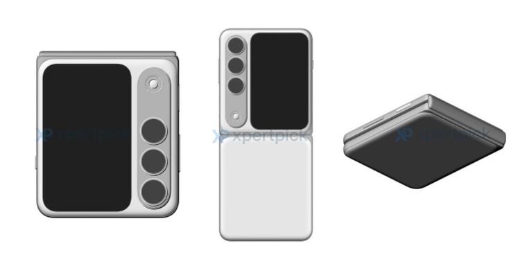 Bijna zoals de Samsung Galaxy Flip: ...
