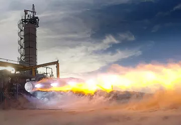 Een van de krachtigste raketmotoren ter ...