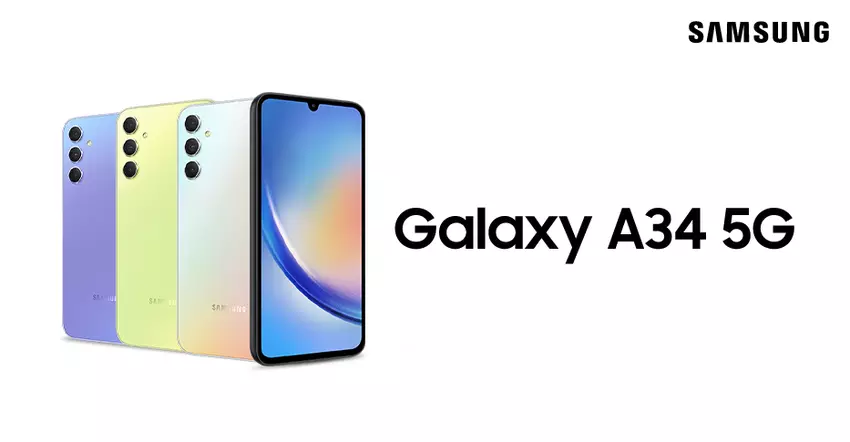 Samsung Galaxy A34 is onverwacht begonnen met het ontvangen van een testversie van One UI 6.0 eigen software