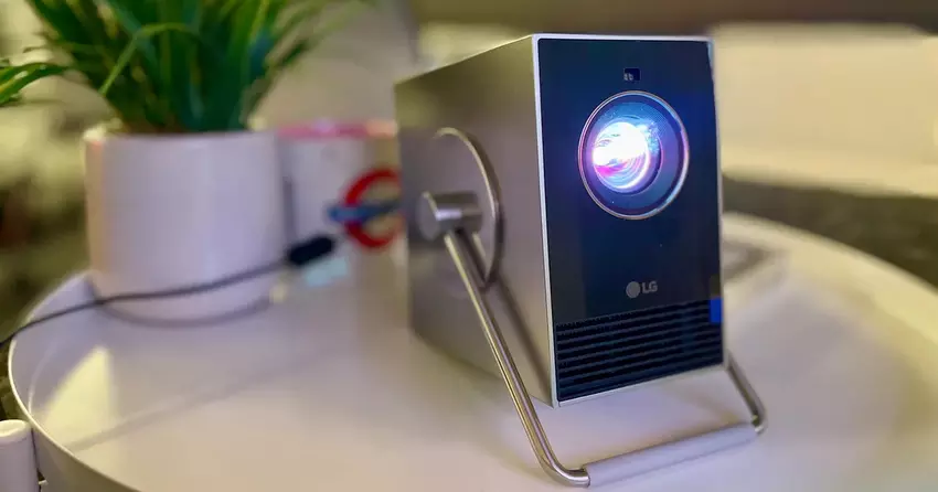 LG's stijlvolle CineBeam Q projector verandert van naam en komt in april uit in de VS