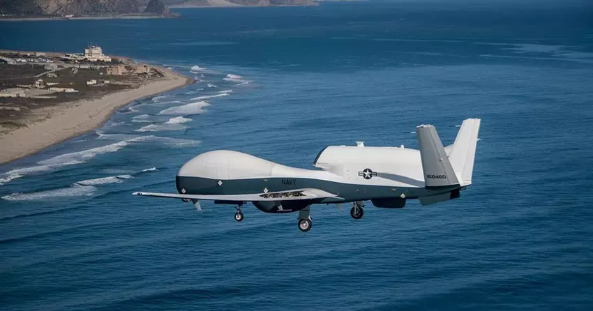 Northrop Grumman heeft bijna 543 miljoen dollar gekregen voor het bouwen en leveren van vijf MQ-4C Triton strategische drones voor de VS en Australië.