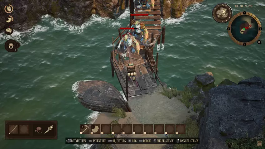 Strijd in RailGoden van Hysterra