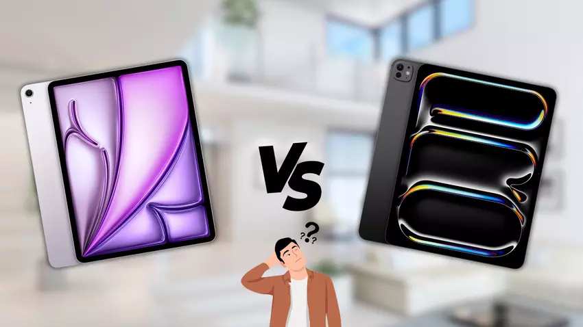 iPad Air M3 2025 vs iPad Pro M4 vergelijking