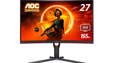 Aanbieding van de dag op Amazon: AOC CQ27G3S 27-inch gebogen gamingmonitor met 165Hz ondersteuning voor $40 korting