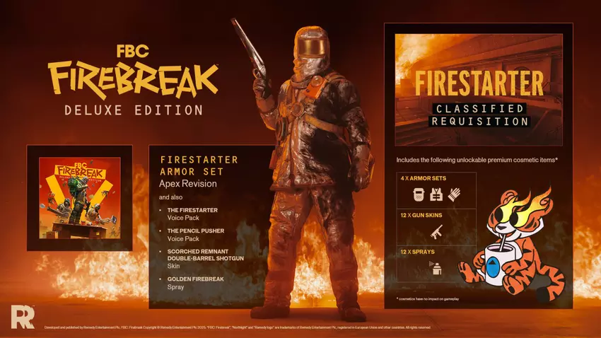 Remedy Studio deelde details over de Deluxe-editie van FBC: Firebreak
