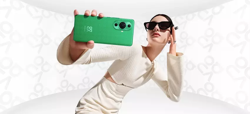 Huawei Nova 11 Ultra: 120Hz gebogen OLED-scherm, satellietconnectiviteit, 50 MP camera met variabel diafragma en 512 GB opslagruimte.