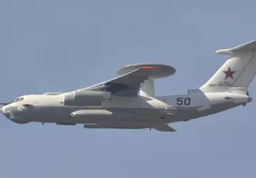 De AFU schoot een Russisch A-50 ...