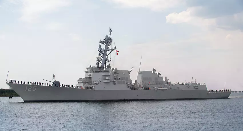 De eerste destroyer uit de Arleigh Burke Flight III-klasse verliet de Ingalls-scheepswerf voor ingebruikname - USS Jack H. Lucas ontving twee verticale lanceersystemen voor Tomahawk-kruisraketten