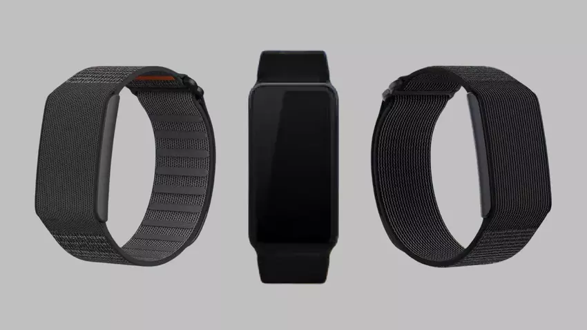 Subtiel en discreet: de eerste beelden van de Amazfit Helio Strap fitness tracker, met het display verborgen in een stoffen armband, zijn gepubliceerd