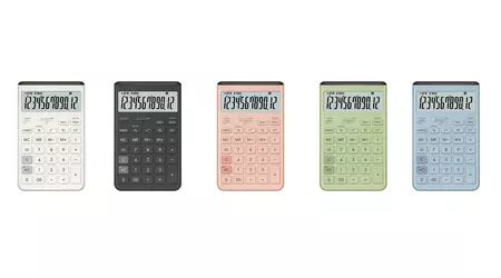 Casio kondigt nieuw model Comfy JT-200T calculator aan met vernieuwd ontwerp en zonnepaneel op de bovenkant