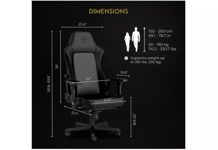 Noblechairs EPIC-serie professionele gaming stoel
