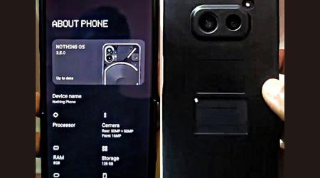 Een prototype van de Nothing Phone (2a) met dubbele camera en AMOLED-scherm is opgedoken op foto's
