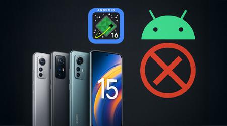 Meer dan dertig Poco, Redmi en Xiaomi modellen krijgen Android 16 niet (lijst)