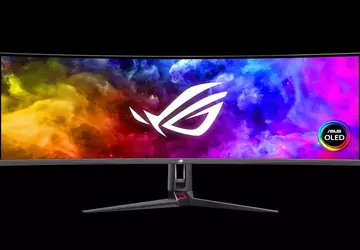 ASUS ROG Swift OLED PG49WCD gebogen ...