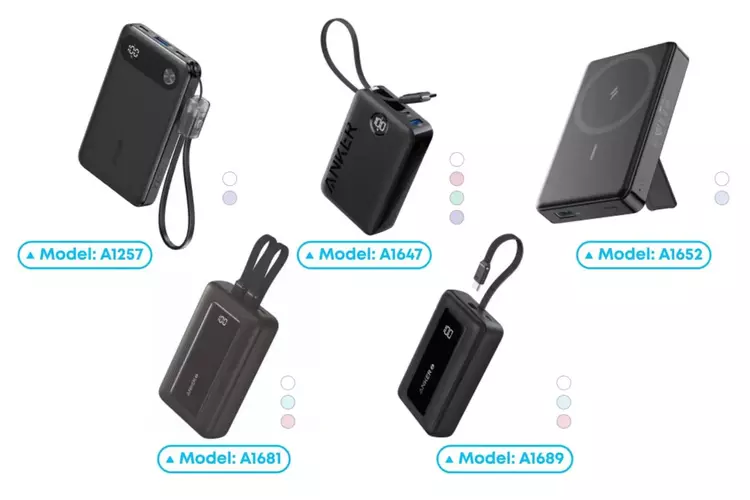 Anker herroept nog vijf powerbanks vanwege ...