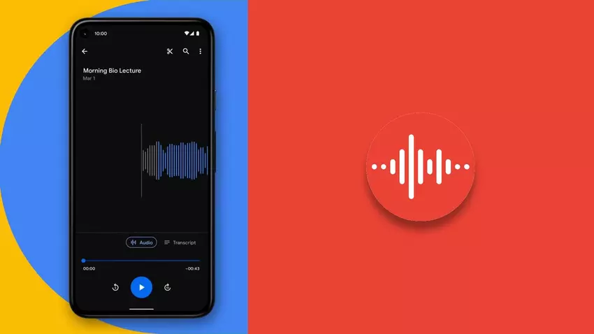 Google Recorder krijgt binnenkort een "Clear Voice" functie om achtergrondgeluiden te verwijderen