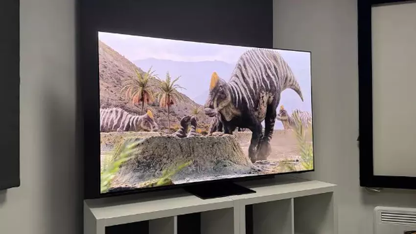 Samsung 65-inch OLED S95F tv met lage invoervertraging