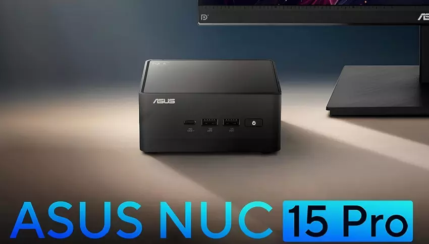 Asus heeft een krachtige NUC 15 Pro mini-PC gelanceerd met Intel Core Ultra 5-225H, 16GB RAM en een aantal poorten