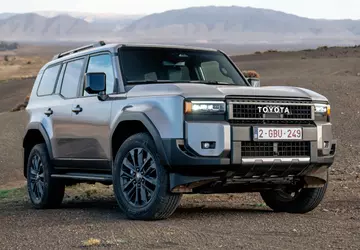 De diesel aangedreven Toyota Land Cruiser ...