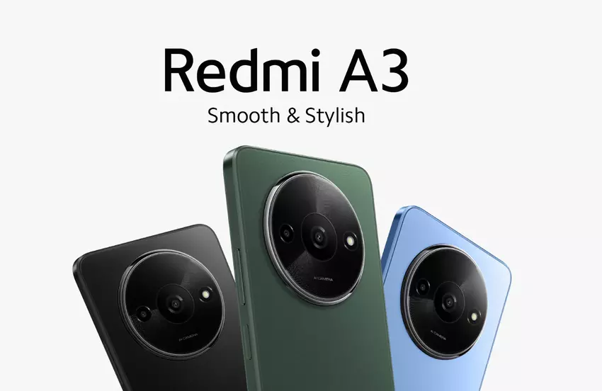 Redmi A3: 90Hz scherm, MediaTek Helio G36 chip, dubbele camera en 5000mAh batterij voor $90