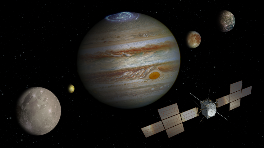 Interplanetair station JUICE stelt antenne op - geen bedreiging voor missie op zoek naar leven op satellieten van Jupiter
