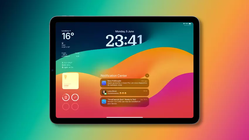 Apple heeft iPadOS 17 uitgebracht met een nieuw vergrendelscherm, interactieve widgets en een gezondheids-app