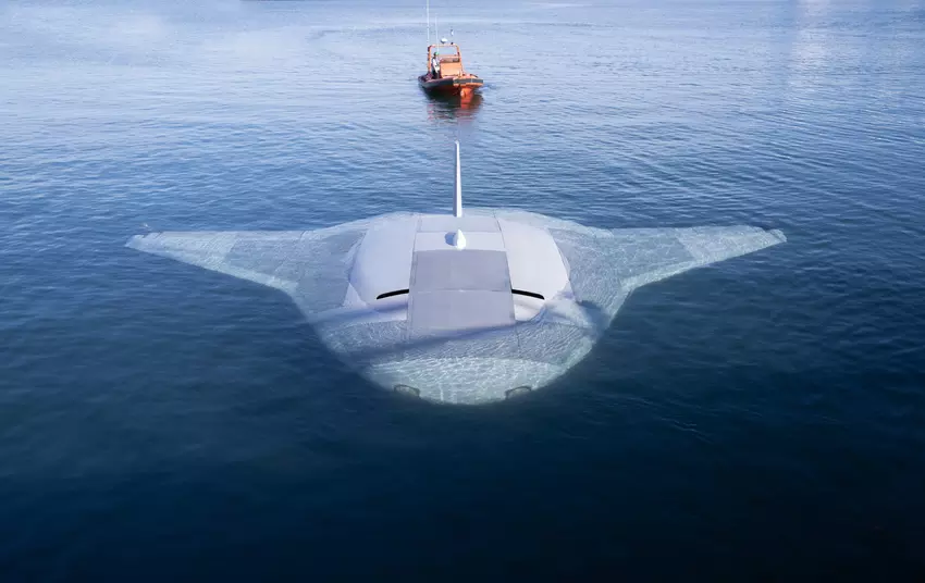 Northrop Grumman heeft het testen van de Manta Ray onderwaterdrone afgerond