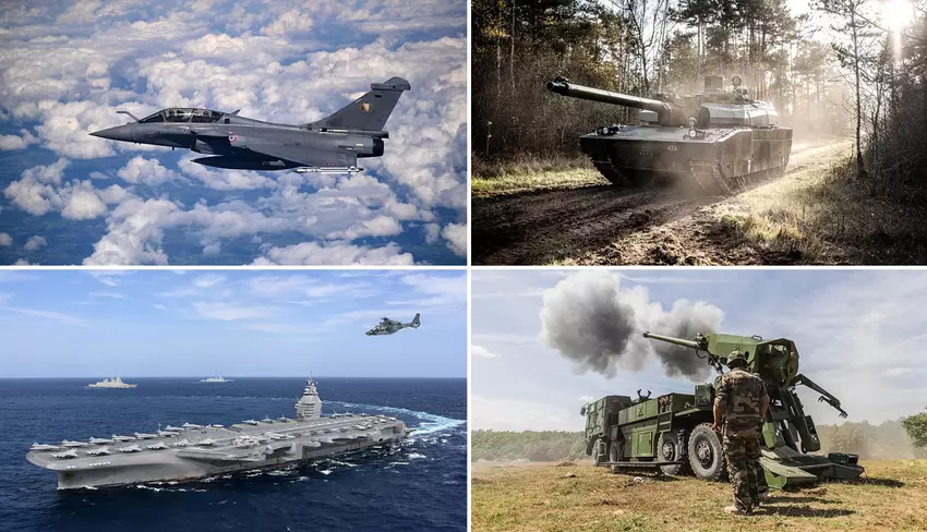 Frankrijk zal tot 2030 een recordbedrag van €413,3 miljard uitgeven aan defensie - het geld zal worden gebruikt om schepen, gevechtsvliegtuigen, raketten, drones te kopen en militair materieel te moderniseren.