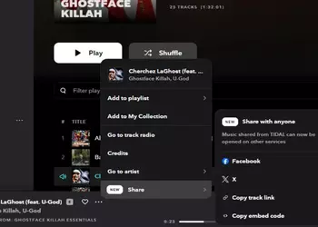 Nieuwe Tidal-functie laat je vrienden nummers ...