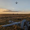 V-BAT drone in actie