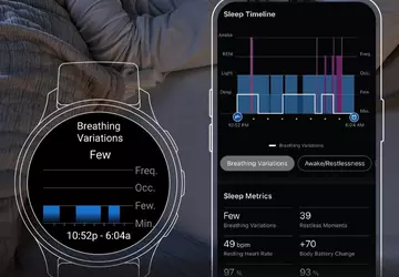Nieuwe bètaversie voor Garmin Forerunner 165, ...