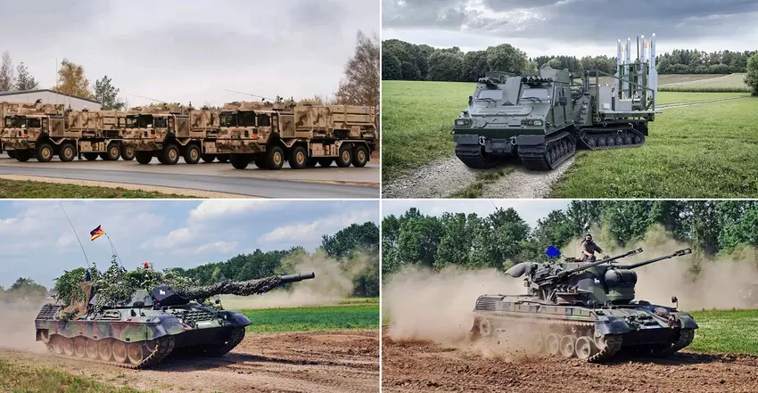 110 Leopard 1A5 tanks, 18 IRIS-T SLM en SLS luchtverdedigingssystemen, 20 Marder gevechtsvoertuigen en 18 Gepard luchtafweerkanonnen - Duitsland bereidt meer wapens voor Oekraïne voor.