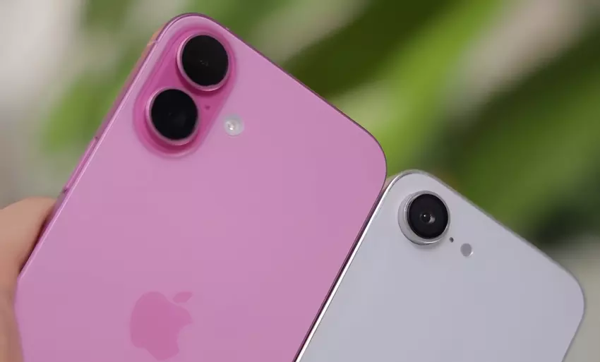 Een insider heeft een foto onthuld van hoe de iPhone 16 en iPhone SE 4 er samen uitzien 